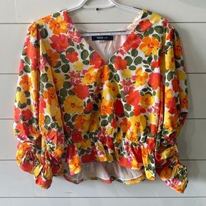 SUGAR+LIPS. Long sleeve blouse.